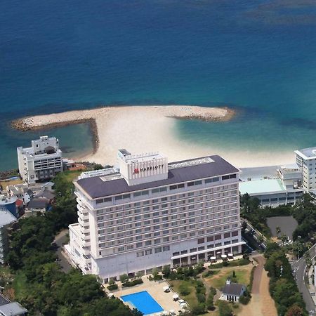 Nanki-Shirahama Marriott Hotel Экстерьер фото Aerial view of the hotel
